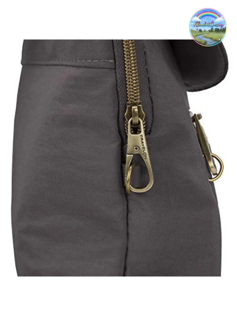 Anti-Theft Slim Backpack with RFID Blocking, Slash-Resistant Nylon